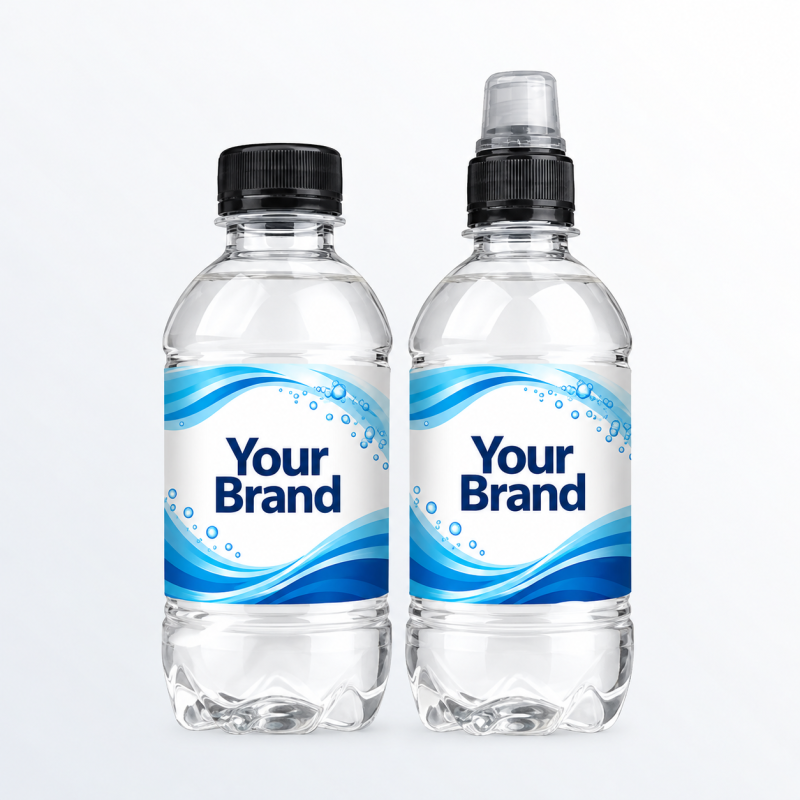 330ml Promotional Branded Water - rPET