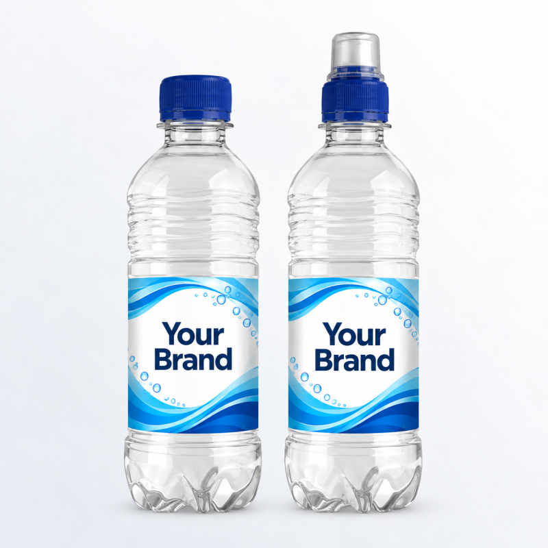 500ml Promotional Branded Water - rPET